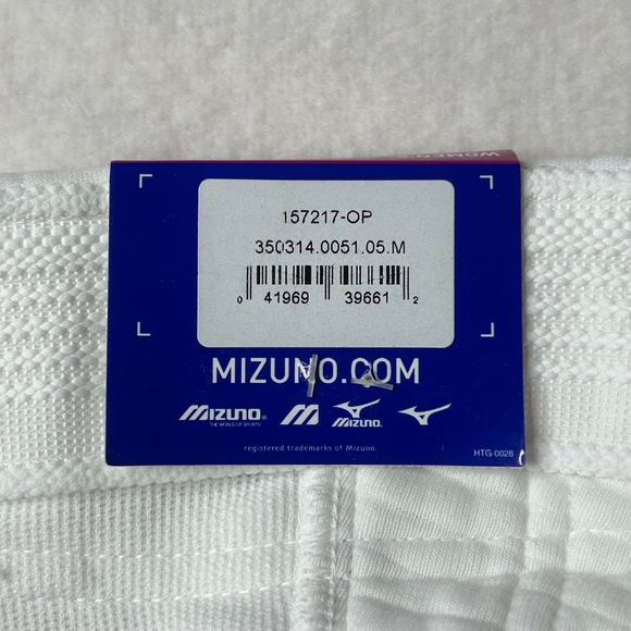 Mizuno NWT NEW Women's Medium White Belted Pipe Full-Length Softball Pants - Picture 10 of 13